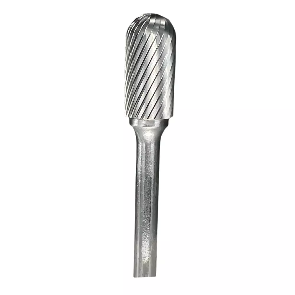 shiballoy-tungsten-carbide-rotary-burr-ball-nose-cylindrical-shape-8-mm-head-diameter-and-69-mm-overall-length-b0820