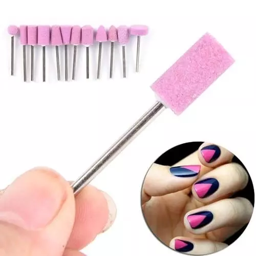 generic-thinlan-pink-ceramic-nail-drill-bits-12-pcs-for-electric-nail-drill-pedicure-polishing