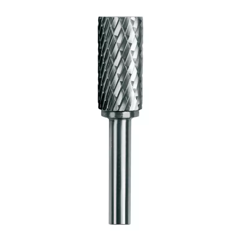 Indian Tools ITCE6 Series Tungsten Carbide Rotary Burrs Cylindrical Shape with End Cut Super Cut 16x75 mm, KBB01M1625756