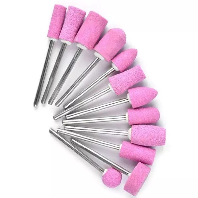 GENERIC Abrasive Mounted Stone Grinding Wheel Set for Rotary Tools (12 Pcs Set)