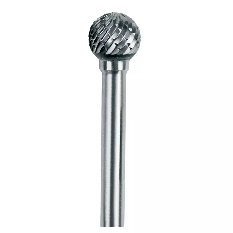 Indian Tools ITMSOL Series Tungsten Carbide Rotary Burrs Ball Shape Standard Cut 3x50 mm, KBD00M32.5503