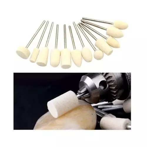 generic-13-assorted-felt-wool-bob-burr-polishing-grinding-with-18-inch-3mm-shank-fit-dremel-and-compatible-rotary-tool-pack-of-1-pc-compatible-rotary-tool