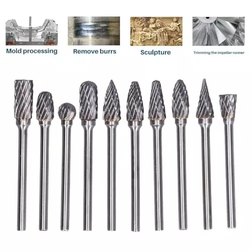 generic-10-pcs-carbide-burr-set-3-mm-18-inch-shank-635-mm-14-inch-head-double-cut-rotary-bits
