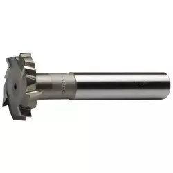 Indian Tools Taper Shank HSS T-Staggered Teeth Slot Cutter IS:2668:1992