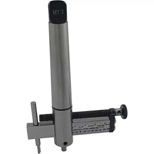 A.D INTERNATIONAL Speed Guide Circle Cutter with HSS Tool Bit, MT3 Shank for Milling Machine, UR-OYMP-574Y