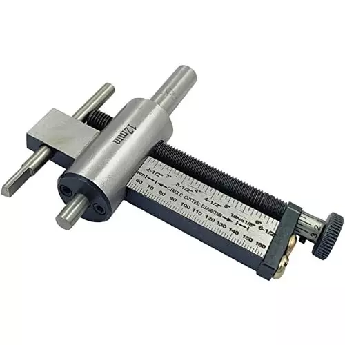 A.D INTERNATIONAL Speed Guide Circle Cutter with HSS Tool Bit, Straight Shank for Milling Machine, GT-RBWQ-EUUO
