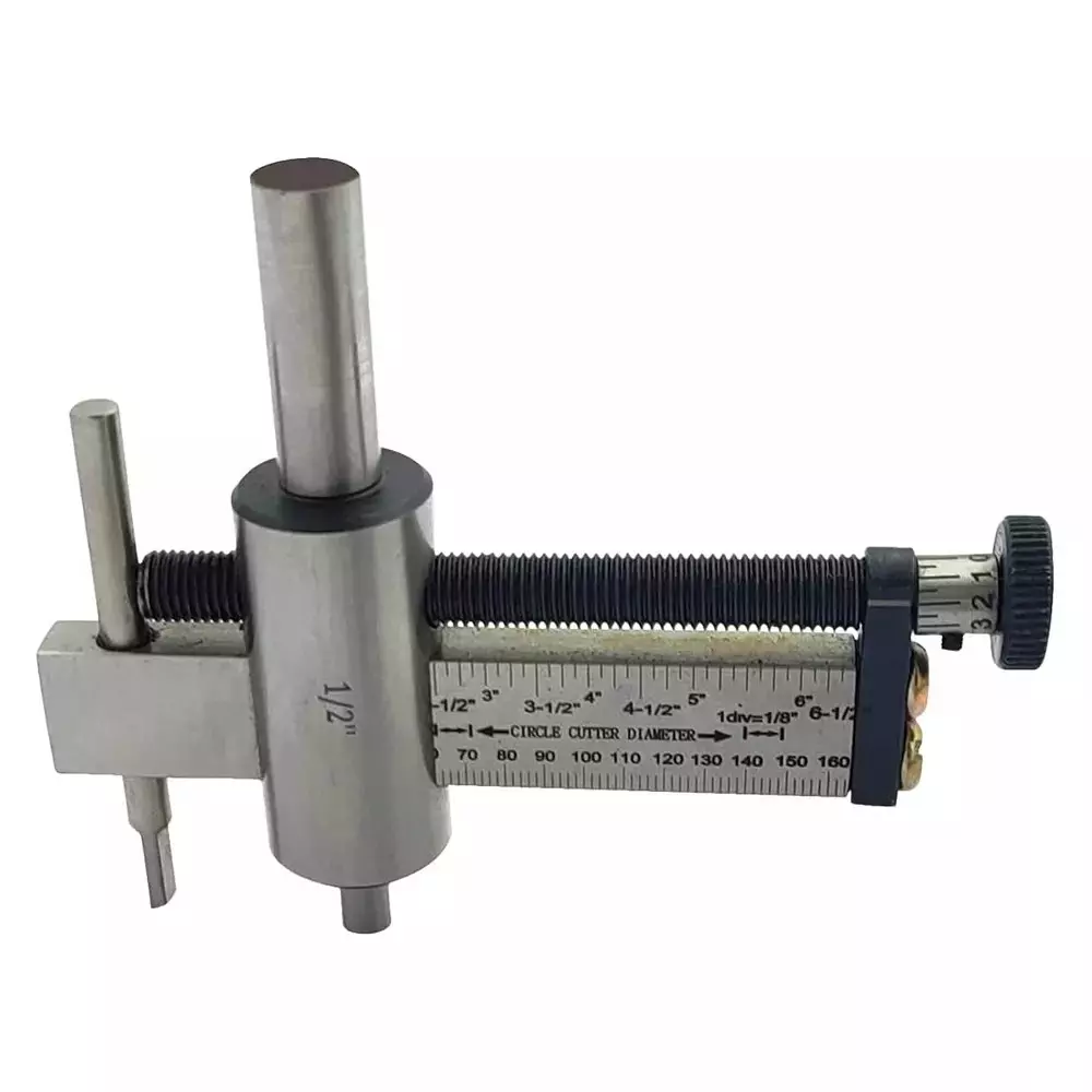 Buyohlic International Speed Guide Circle Cutter with HSS Tool Bit, Straight Shank for Milling Machine, 43-XGGU-T5Q7