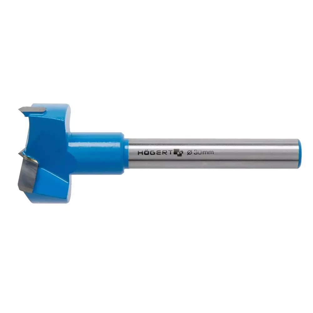 Hogert Technik HSS Forstner Bit 88 HRC Hardness, 35 mm Diameter and 93.5 mm Length, HT6D320