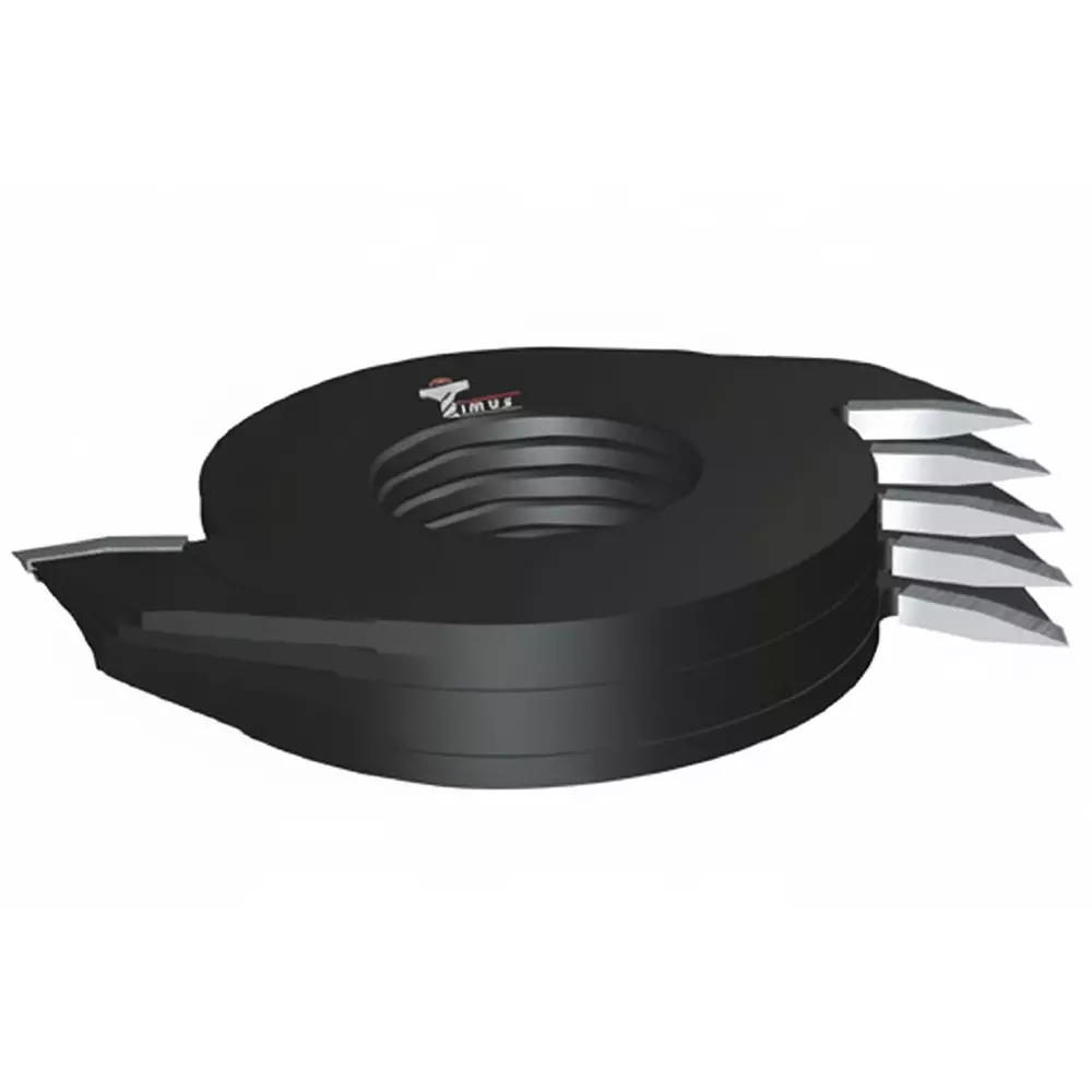 Timus TCT Brazed Finger Joint Cutter TTB.FJ.26, 160 mm Diameter x 50 mm Bore and 22 mm Cutting Length, TTB.FJ.26.1095-B