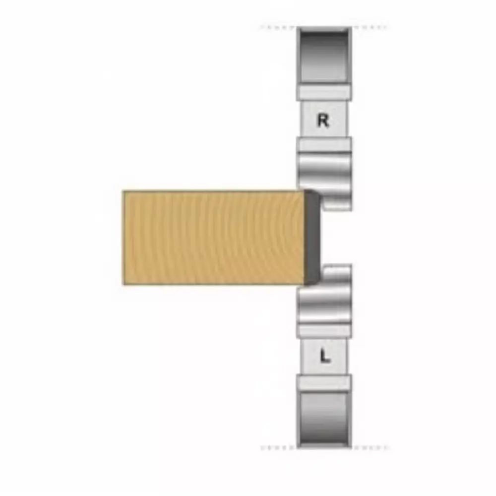 Timus TCT Brazed Edge Round Trimming Cutter Right Hand TTB.TC.108, 68 mm Diameter x 16 mm Bore & 1.3 mm Radius, TTB.TCR.108.1.3.68