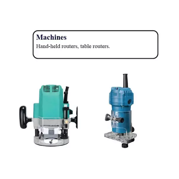 Timus TCT Brazed Flush Trim Bit Eco Range, 3/8 inch (9.52 mm) Cutting Diameter x 12 mm Shank Diameter x 38 mm Cutting Length, 199-E