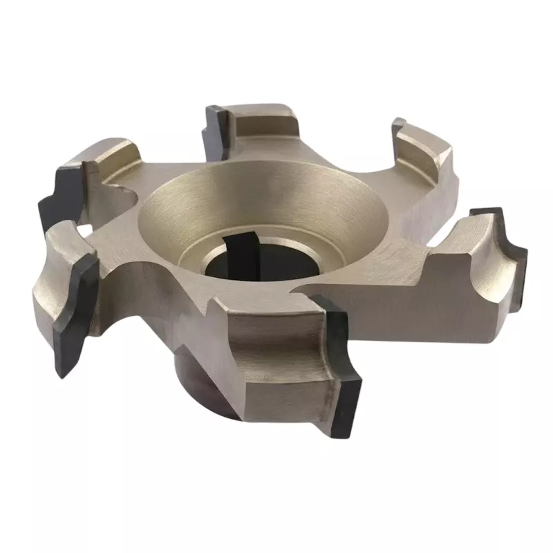 Timus TCT Brazed Edge Round Trimming Cutter Left Hand TTB.TC.104, 68 mm Diameter x 16 mm Bore & 1.3 mm Radius, TTB.TCL.104.1.3