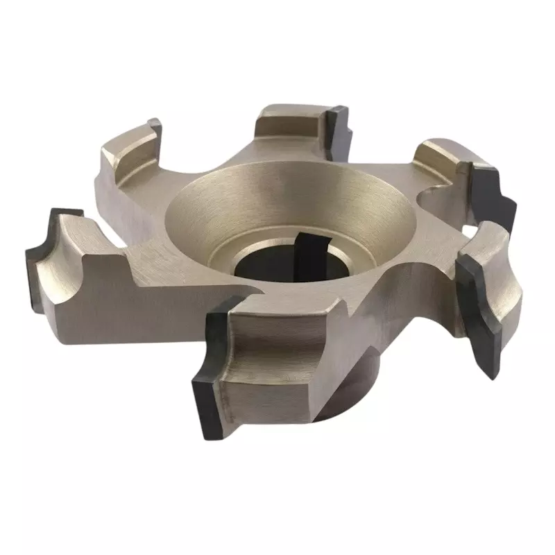 Timus TCT Brazed Edge Round Trimming Cutter Right Hand TTB.TC.104, 68 mm Diameter x 16 mm Bore & 2 mm Radius, TTB.TCR.104.2.0