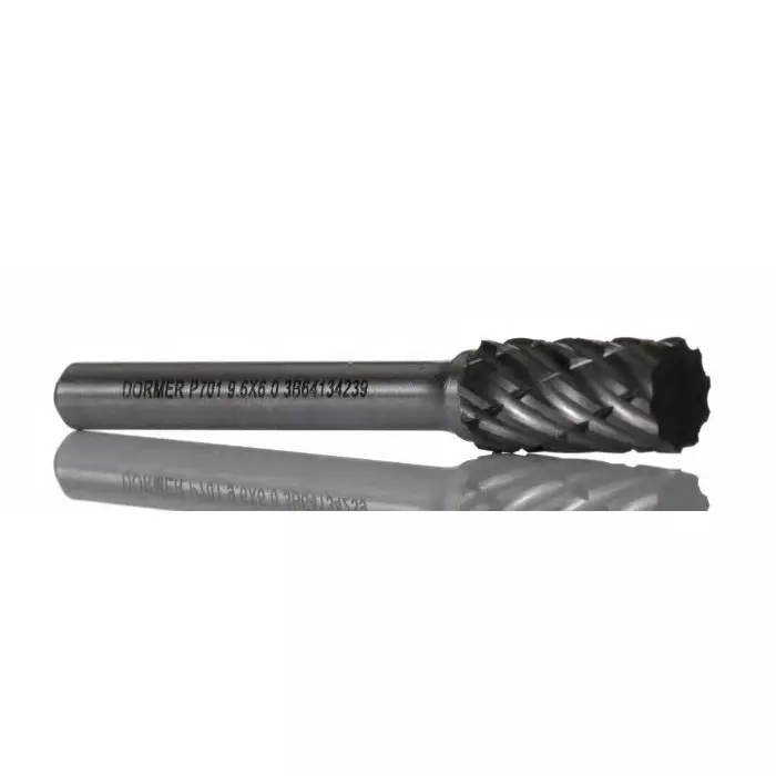 DORMER PRAMET Carbide Blade P701 Series Cylinder Burr 9.6 mm Capacity Blade, P7019.6X6.0