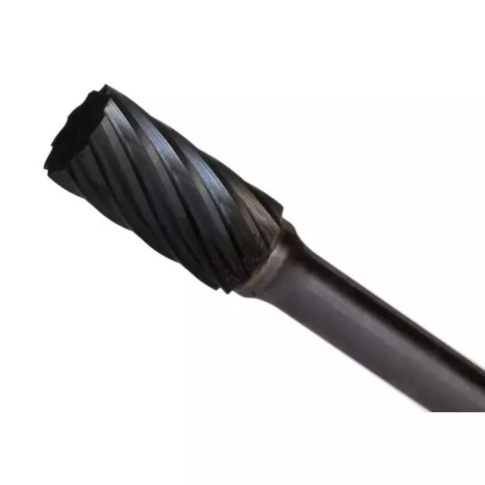 DORMER PRAMET Burr Set Ball Nosed Cone Cylinder with End Cut Tree Carbide Blade, 7059570