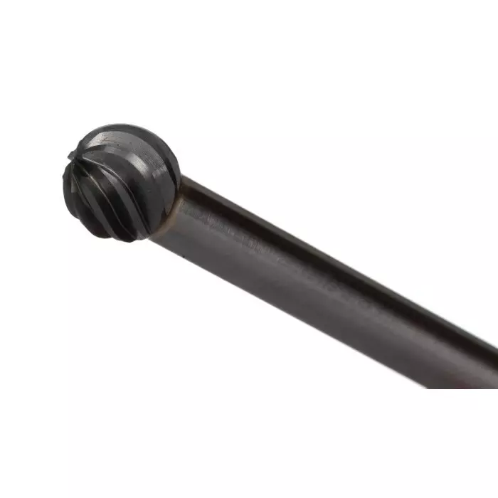DORMER PRAMET Burr Set Ball Nosed Cone Cylinder with End Cut Tree Carbide Blade, 7059570