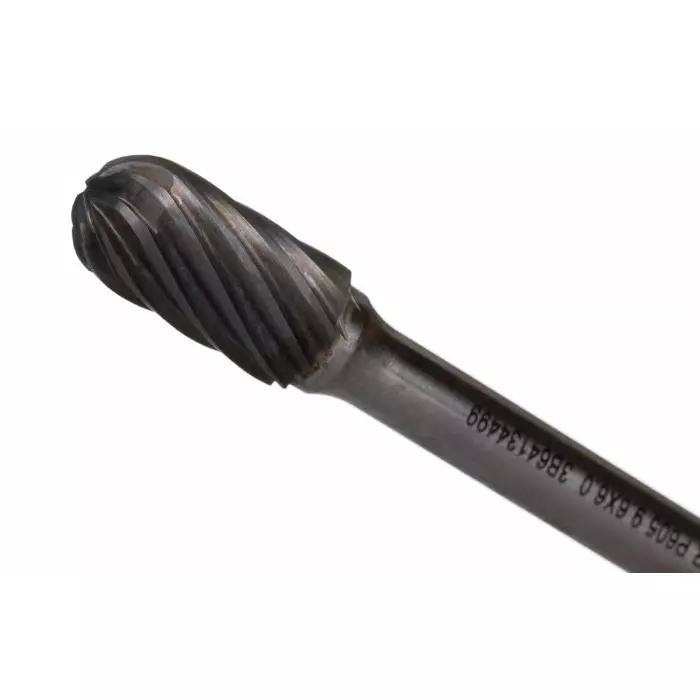 DORMER PRAMET Burr Set Ball Nosed Cone Cylinder with End Cut Tree Carbide Blade, 7059570