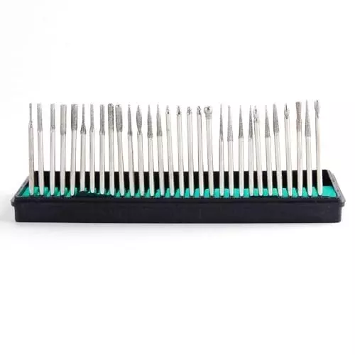 generic-30pcs-diamond-point-burr-bits-drill-head-needle-tip-grinding-30mm-shanks-30-pieces-diamond-point-burr-bits