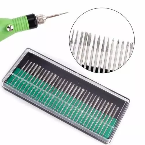 generic-30pcs-diamond-point-burr-bits-drill-head-needle-tip-grinding-30mm-shanks-30-pieces-diamond-point-burr-bits