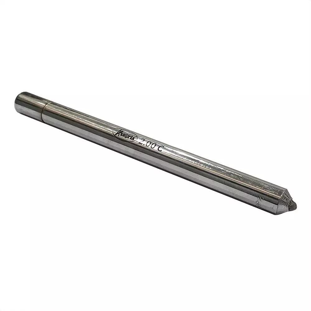 Assorts Diamond Dresser Single Point Tool Steel and Diamond 2 Carat 12.7x150 mm