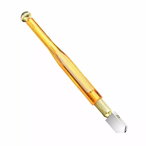 YADAV Professional Glass Cutter Tungsten Carbide Tip Precision Cutting Tool 160 mm for Glass & Tiles