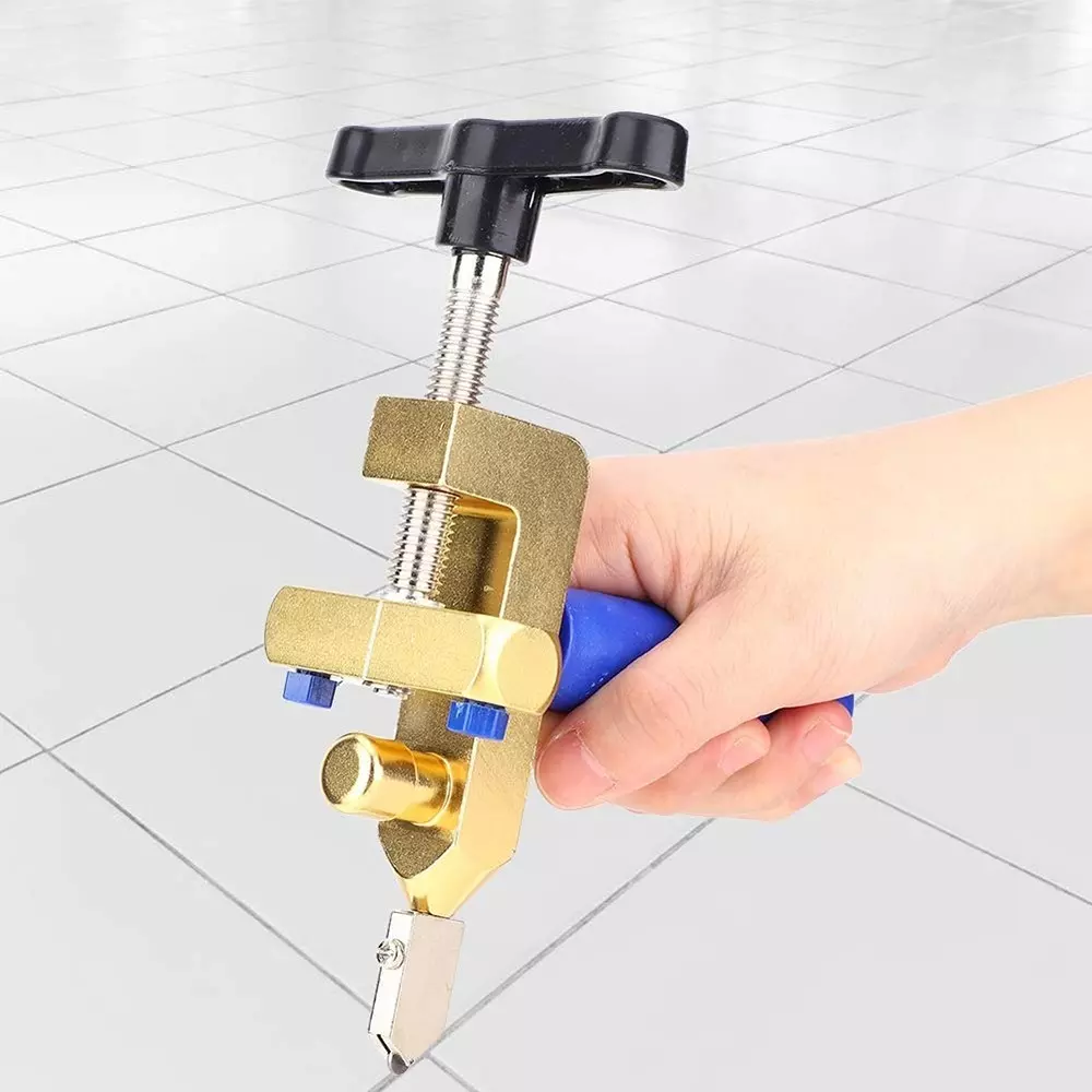 YADAV 2 in 1 Glass Cutter Tool Durable Roller Cutter Multifunction Hand Tool ‎15 x 10 x 5 cm