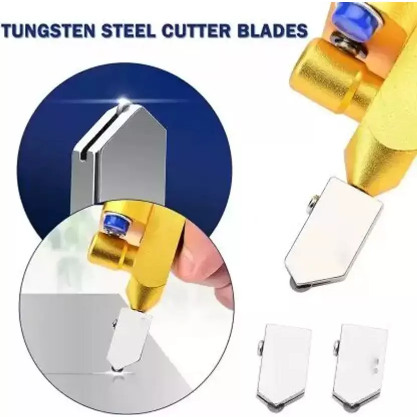 Helmik 2 in 1 Manual Tiles and Glass Cutter Kit