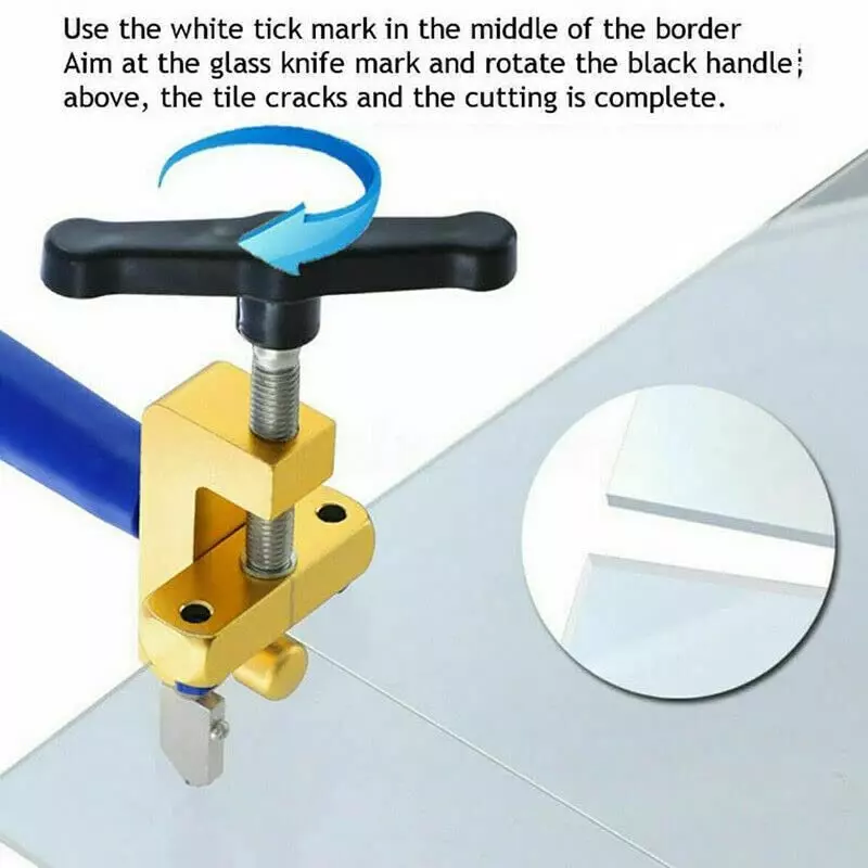 YADAV 2 in 1 Multifunctional Manual Tile & Glass Cutter Ceramic Opener & Breaker