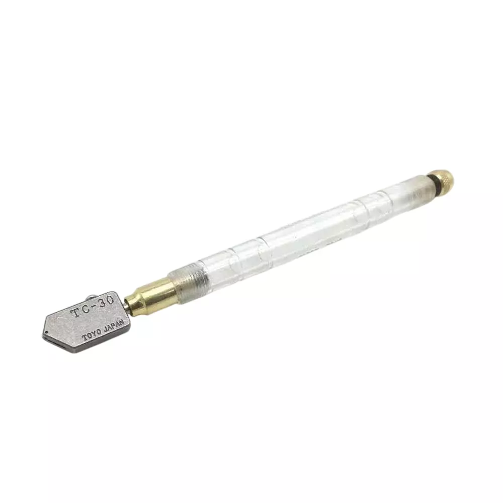 DY TOOLS Straight Glass Cutter Metal Head & Imported Carbide Cutting Tip
