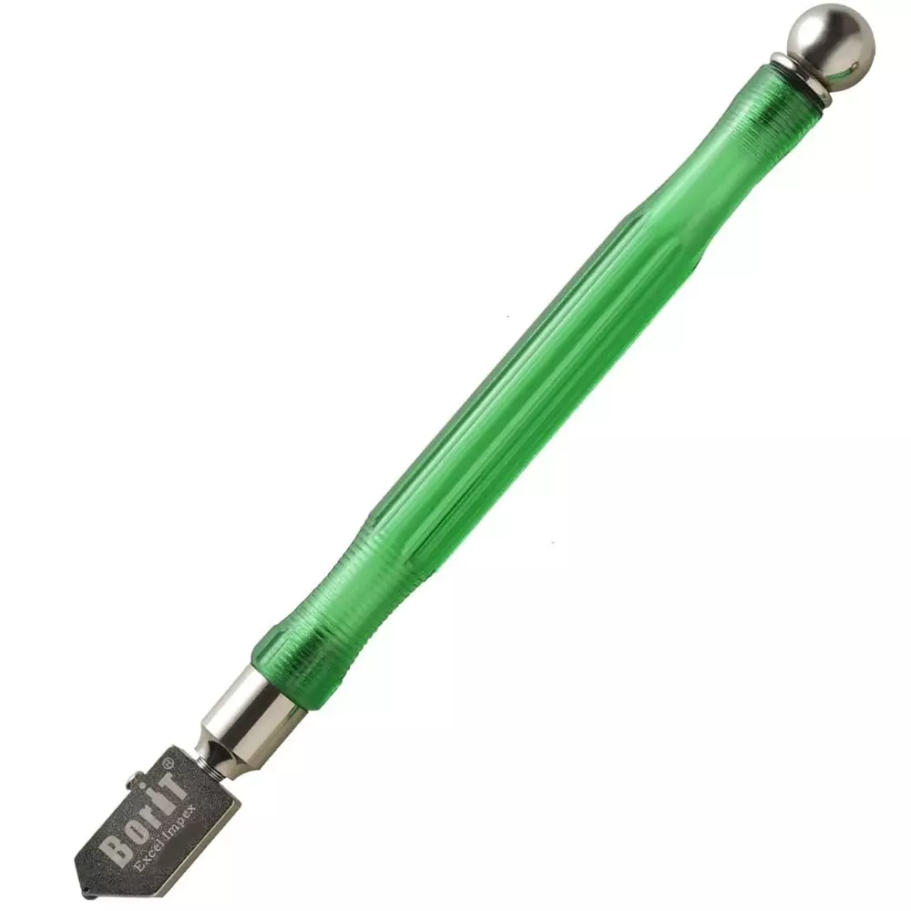 Borit Glass Cutter 3 - 12 mm Size Tungsten Carbide + Metal, XY3