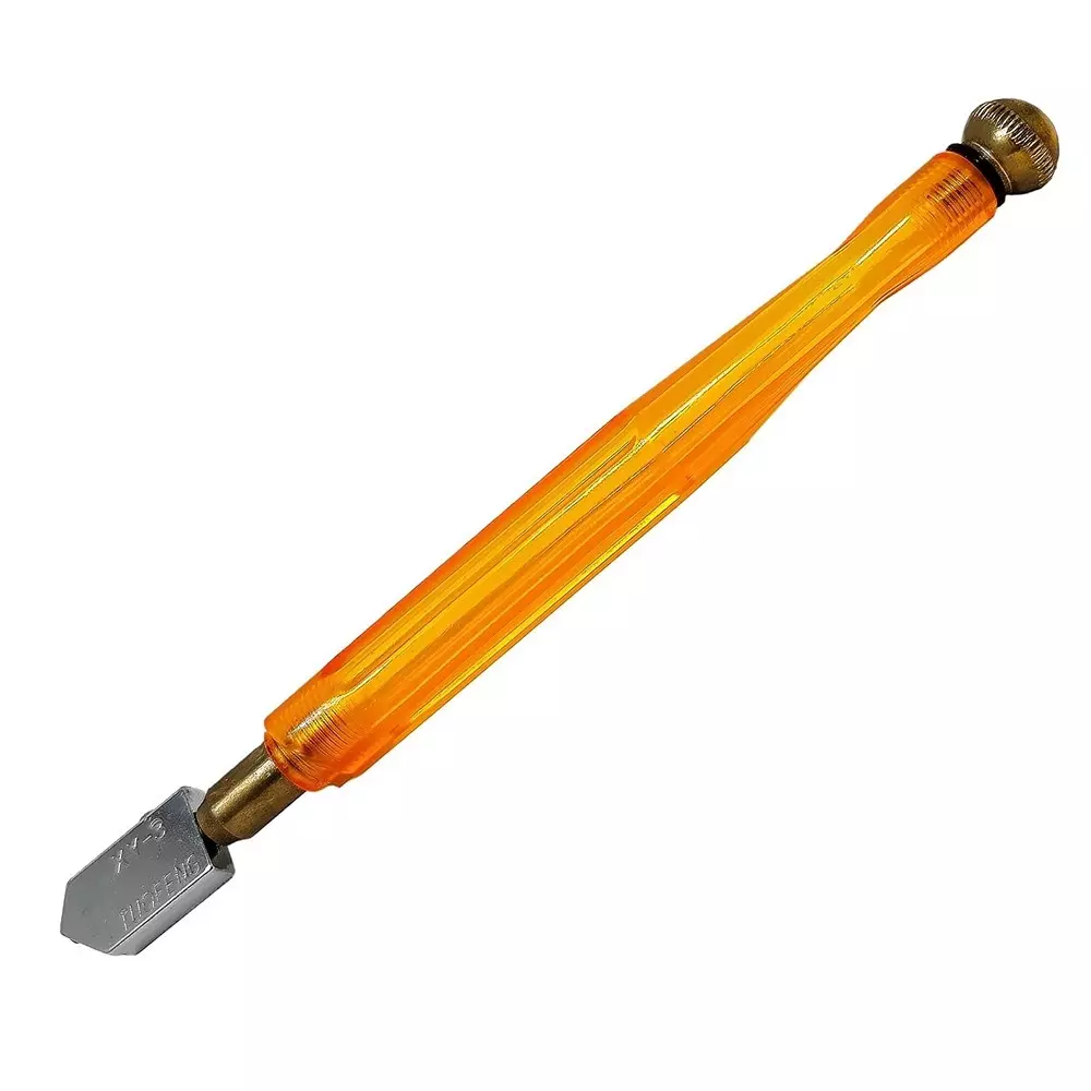 Borit Glass Cutter Toufeng 143° Hone Angle 12 mm (0.47 inch) Thickness Yellow, XY3