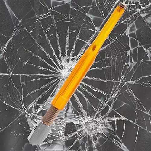 YADAV Single Diamond Glass Cutter Hard Alloy Tool 160 mm Length for Tiles, Mirror, Mosaic & Stained Glass Cutting