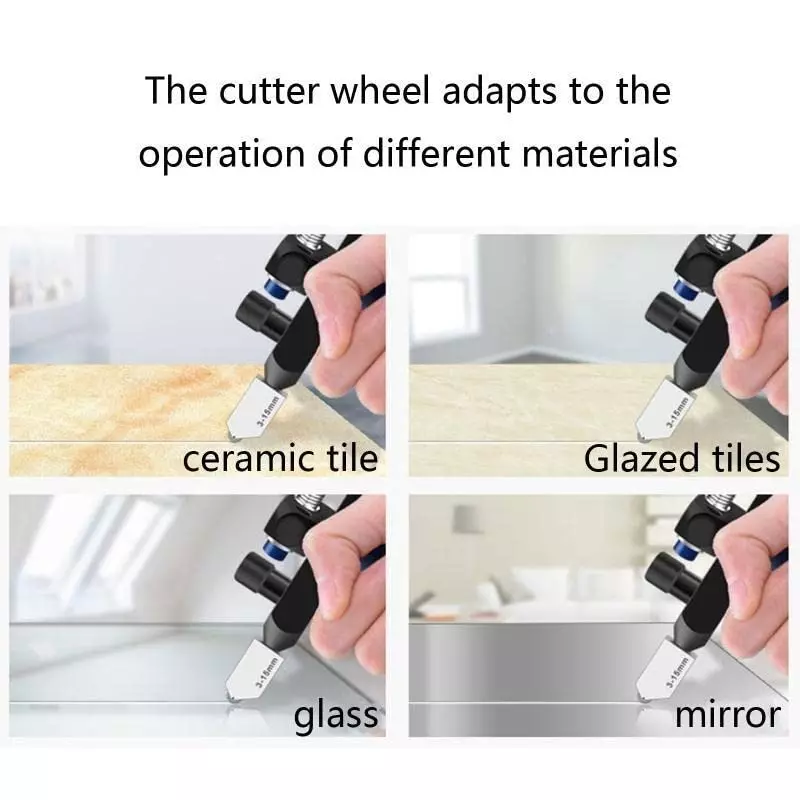 YADAV 2-in-1 Manual Tile & Glass Cutter for Ceramic and Glazed Glass Cutting