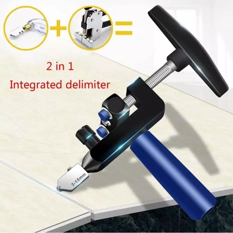 YADAV 2-in-1 Manual Tile & Glass Cutter for Ceramic and Glazed Glass Cutting
