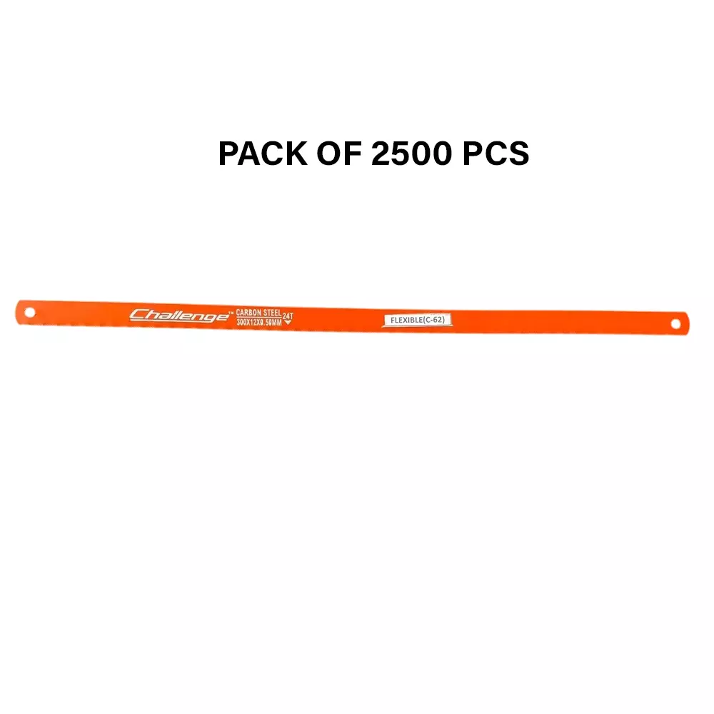 Crown Challenge Cielo Blades All Hard Orange Color 24 TPI 1/2 Inch (1.27 cm) C-62 for Industrial Use, (Pack of 25x100 Pcs)