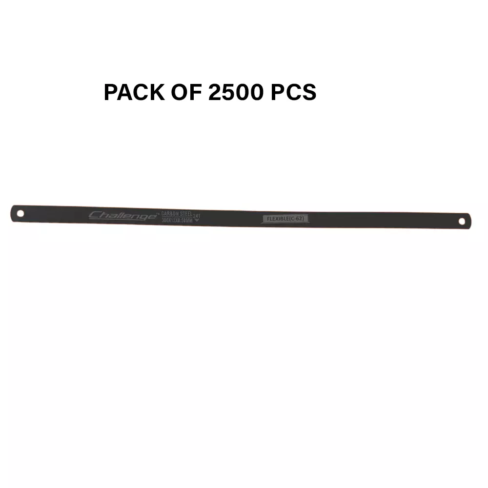 Crown Challenge Cielo Blades All Hard Black Color 24 TPI 1/2 Inch (1.27 cm) C-62 for Industrial Use, (Pack of 25x100 Pcs)