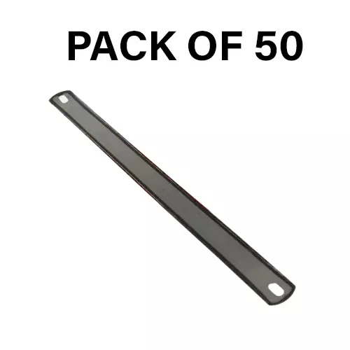 Crown Challenge Flexi Blades Oil Color 18 TPI 1 Inch (2.54 cm) C-62 for Industrial Use, (Pack of 50 Pcs)