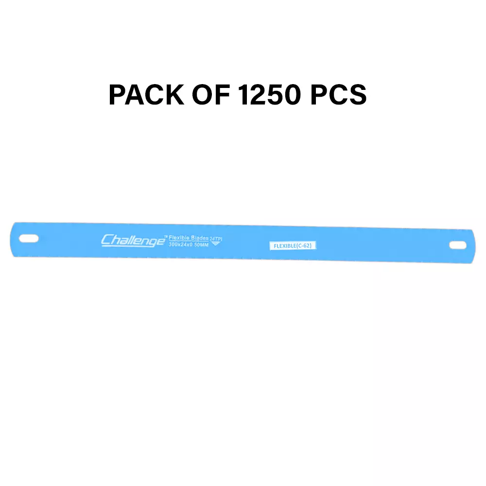 Crown Challenge Cielo Blades All Hard Blue Color 18 TPI 1 Inch (2.54 cm) C-62 for Industrial Use, (Pack of 25x50 Pcs)