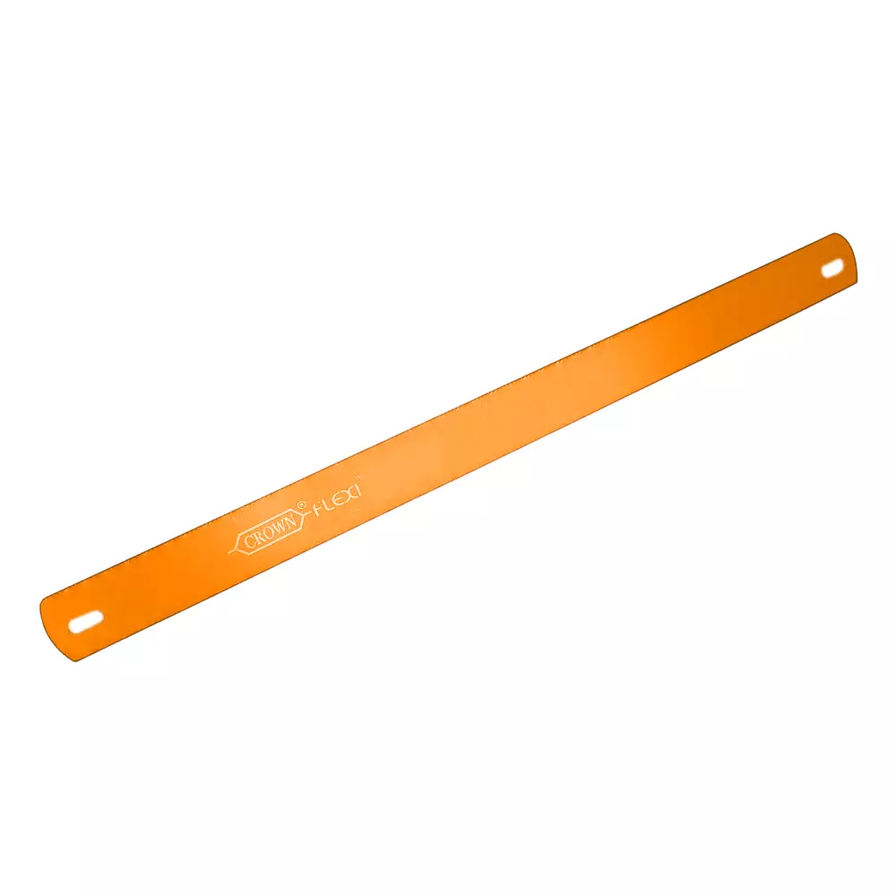 Crown Eco Flexi Hacksaw Blades 18 TPI Orange 1 Inch (2.54 cm) Size C-62 for Industrial Use, (Pack of 1250 Pcs)