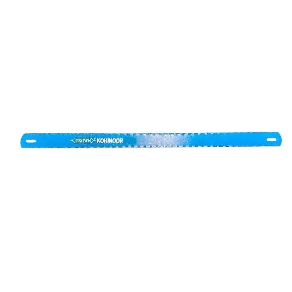 Crown Kohinoor Hacksaw Blades 24 TPI Blue Color 1/2 Inch (1.27 cm) Size C-62 for Industrial Use, (Pack of 50 Pcs)