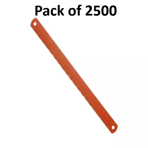 Crown Super Hacksaw Blades 32 TPI Lycre 1/2 Inch (1.27 cm) Size C-62 for Industrial Use, (Pack of 2500 Pcs)