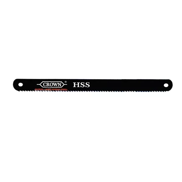 Crown HSS Hacksaw Blades 18 TPI Black 1/2 Inch (1.27 cm) Size M-2 for Industrial Use, (Pack of 2500 Pcs)