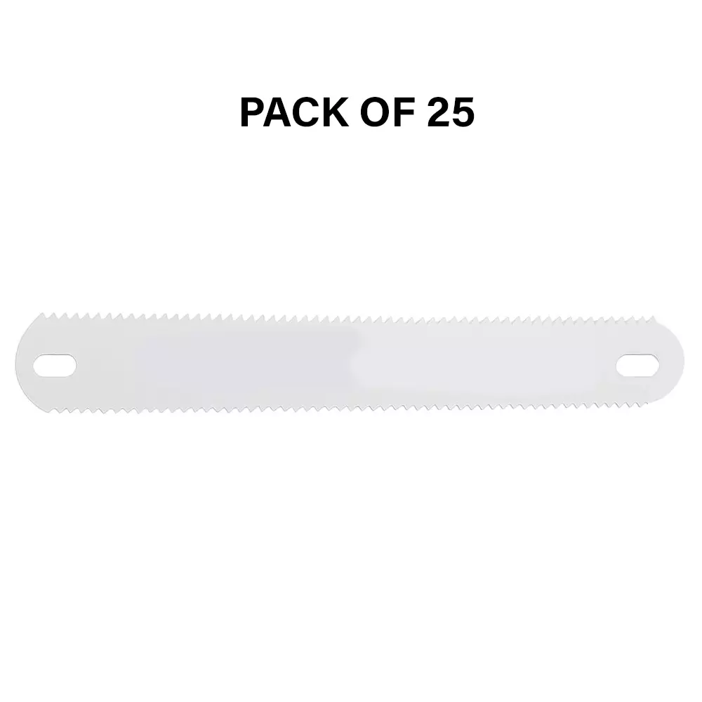 Crown Power Hacksaw Blades Silver 10 TPI 18 Inch (45.72 cm) Size for Industrial Use, (Pack of 25 Pcs)