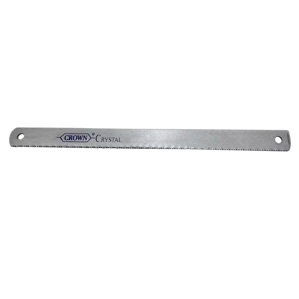 Crown Crystal Hacksaw Blades 18 TPI Silver 1 Inch (2.54 cm) Size HC-21 for Industrial Use, (Pack of 2500 Pcs)