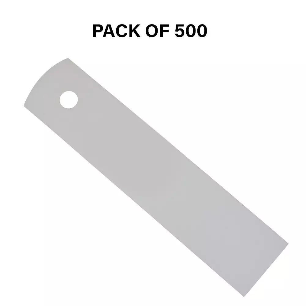 Crown Randha Hacksaw Blades Silver 14 TPI 1/2 Inch (3.8 cm) Width for Industrial Use, (Pack of 500 Pcs)