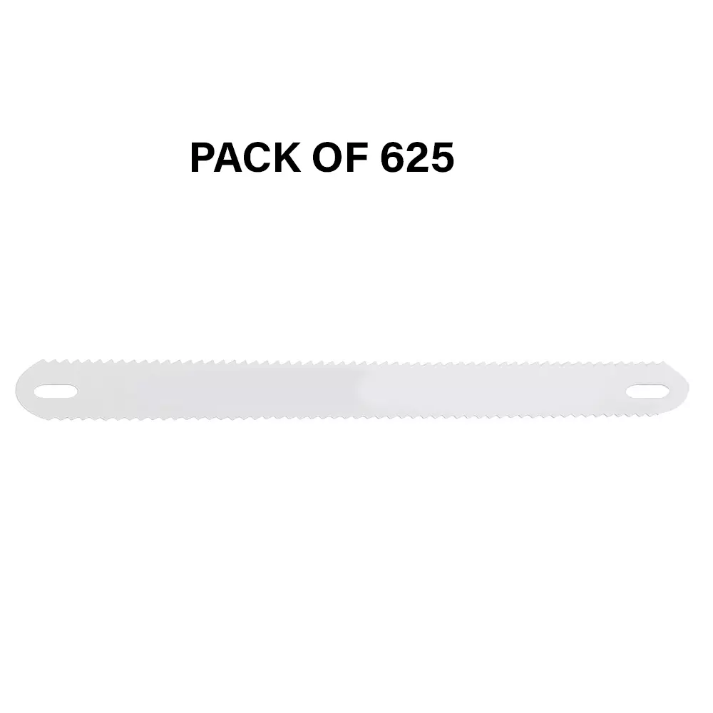 Crown Power Hacksaw Blades Silver 10 TPI 14 Inch (35.56 cm) Size for Industrial Use, (Pack of 625 Pcs)