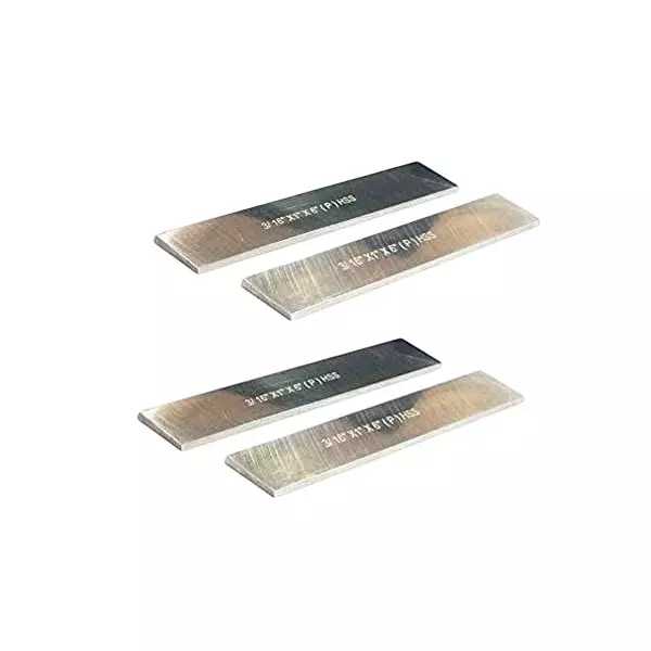 MachEl Hardened & Ground HSS Parting Tool Blades 3/16 inch (4.76 mm) x 1 inch (25.4 mm) x 6 inch (152 mm) (Set of 4 Pcs)