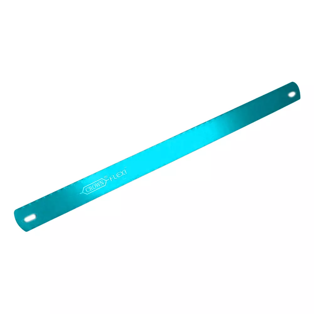 Crown Eco Flexi Hacksaw Blades 24 TPI Blue Color 1/2 Inch (1.27 cm) Size C-62 for Industrial Use, (Pack of 2500 Pcs)