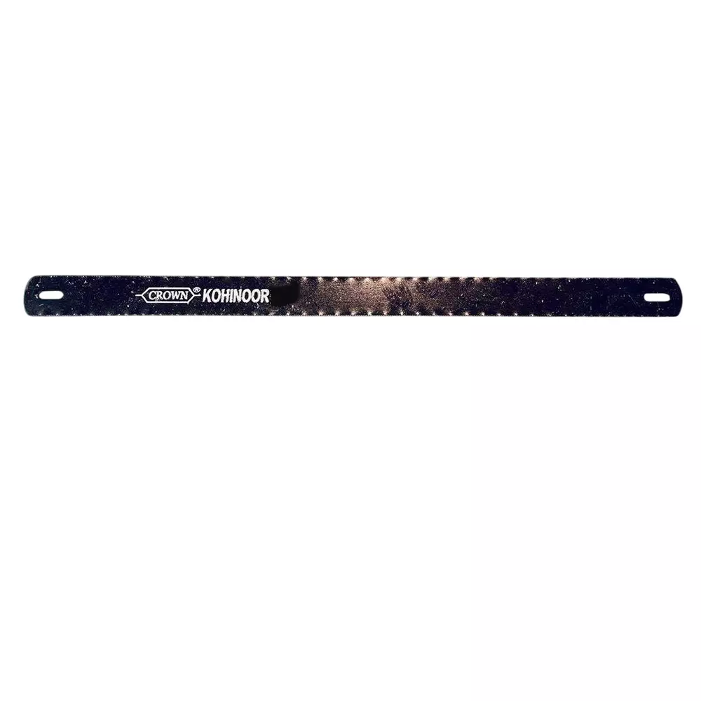 Crown Kohinoor Hacksaw Blades 24 TPI Black Color 1/2 Inch (1.27 cm) Size C-62 for Industrial Use, (Pack of 2500 Pcs)