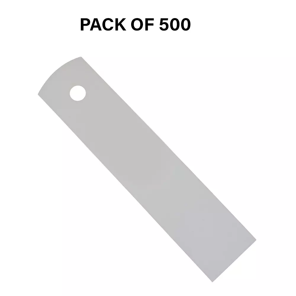 Crown Randha Hacksaw Blades Silver 14 TPI 1 Inch (2.54 cm) Width for Industrial Use, (Pack of 500 Pcs)